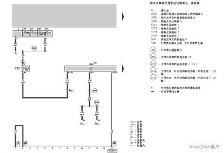 Audi A6-MMI and 6 channel DSP digital sound processing system（9VD) circuit