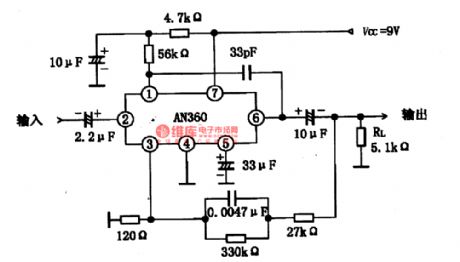 AN360—the low noise audio preamplifier integrated circuit