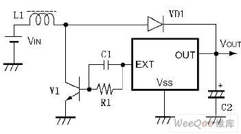 Low Power Consumption Monocell Boost Circuit