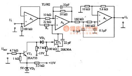 The synchronous wave detection circuit of polarity switch