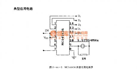 MCl45436 general infrared remote control receiving circuit (dual-tone multi-frequency signal receiving circuit)