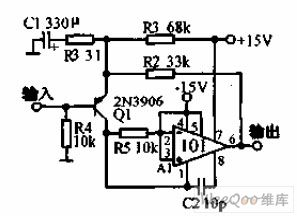 Low Noise Broadband Operational Amplifier Circuit
