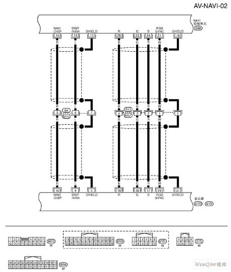 TIIDA-AV  Navigation System Circuit Two