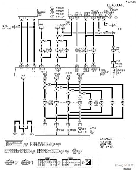 TEANA A33-EL Automatic Speed Control Device Schematic Diagram and Circuit Four