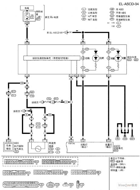 TEANA A33-EL Automatic Speed Control Device Schematic Diagram and Circuit Five