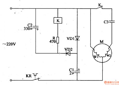 substitutive motor centrifugal switch circuit(2)