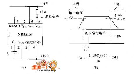 Monitoring 5V Voltage Circuit Composed Of NJM2103