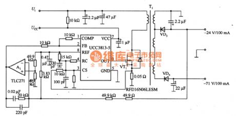 Power Supply  Circuit of Modem User Interface Circuit