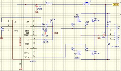 The inverter circuit 12