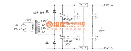 Dual polarity voltage stabilizer with the three-port voltage stabilizer