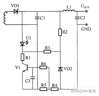 The circuit using NPN tube and voltage-regulator tube to realize the control of constant voltage and constant current