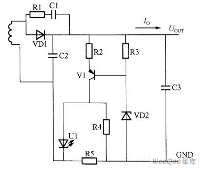 control of constant voltage and constant current circuit composed of PNP tube and voltage-regulator tube