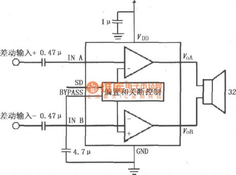 LM4915 Used In Double-Channel Amplification Circuit