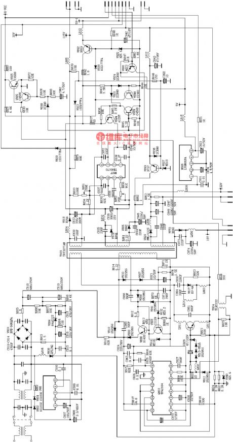 C7428 Power Supply Circuit Diagram