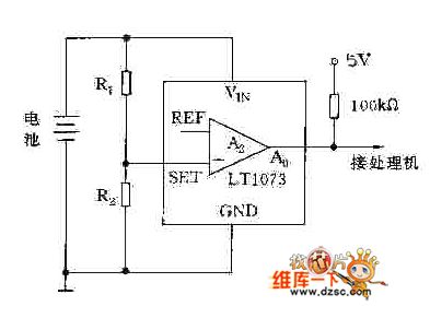 Over-Voltage Alarming Circuit By Using LT1073