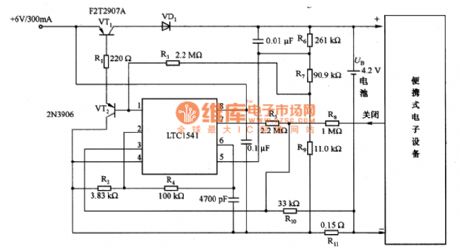 Battery Charging Circuit of LTC1541