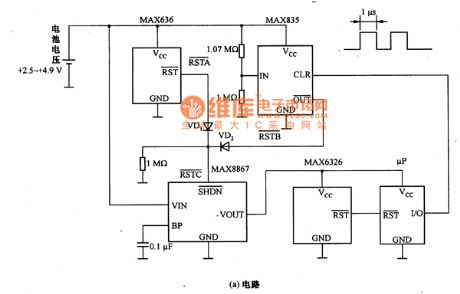 Battery Automatically and Low Voltage Shut-off Circuits