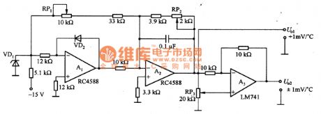 Voltage Generating Circuit with Temperature Compensation