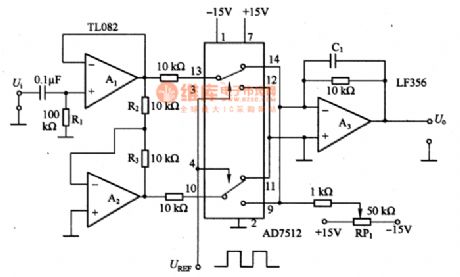 The synchronous wave detection circuit of full method