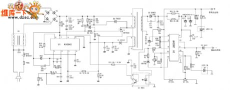 The charger circuit of Little Antelop SMA-36C3A e-bicycle