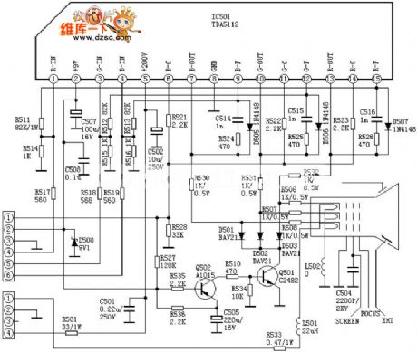 the classic video amplifier circuit