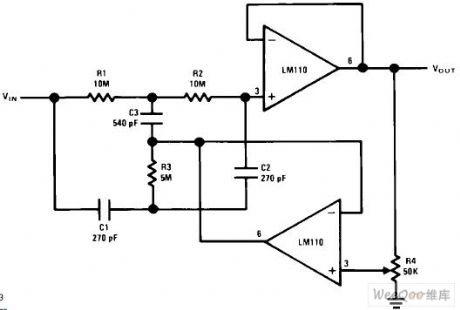Q adjustable notching filter circuit
