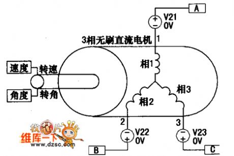 Brushless DC Motor Driving Circuit
