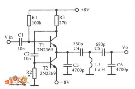 A Capacitive Load Emitter Follower Circuit