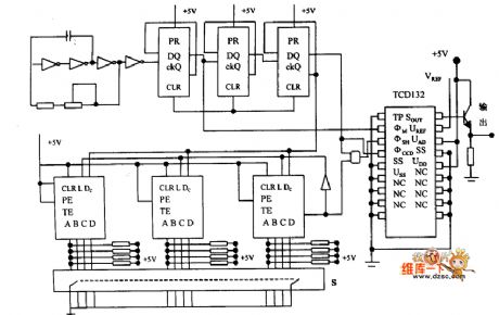 TCD132D Driving Circuit