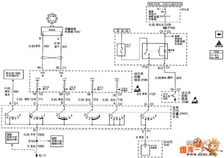 The auto speed changer circuit of Shanghai GM Buick-Regal (4)