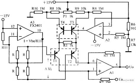 Precise Bridge Sensor Amplifier Circuit