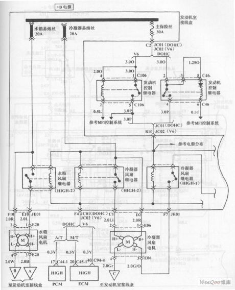 Hyundai Sonata Cooling System Circuit (1)
