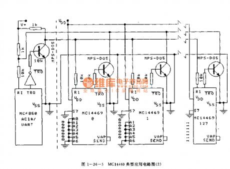 MC14469 general addressable asynchronous launch or receiving circuit