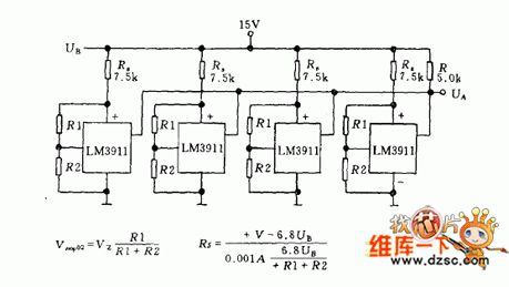 Exotherm Transmitter Circuit With Common Output