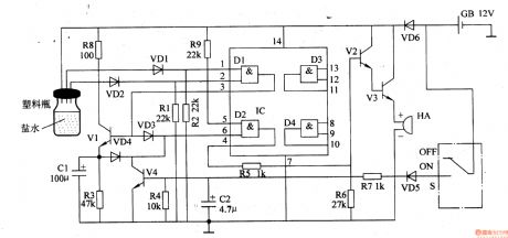 The motorcycle anti-theft alarm (6)