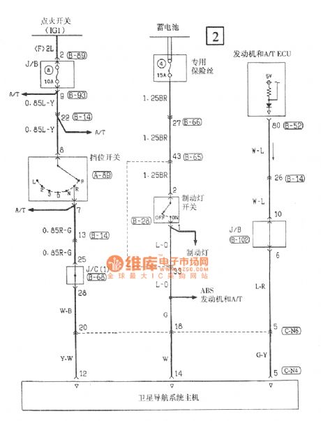 Southeast Ling Sheng navigation electric system circuit