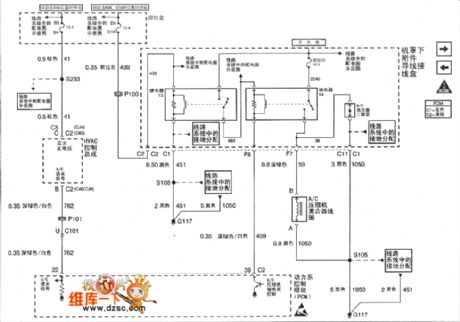 The 2.5L(LBB) and 3.0L(LW9) engine circuit of Shanghai GM Buick-Regal (13)