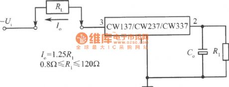 The constant current circuit formed by CW137／CW237／CW337
