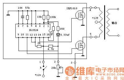 Self-made high power and high efficiency inverted module circuit