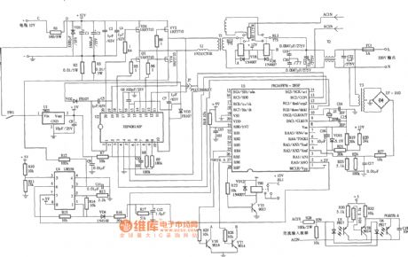 New type sine wave inverted power supply circuit