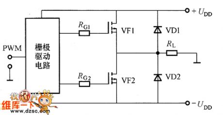 Pull-push switch circuit diagram