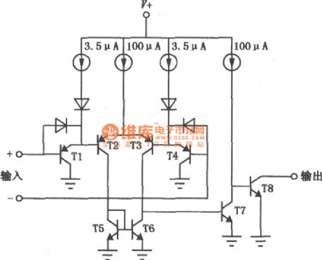 LM139／239／339 Low power consumption low disorders voltage comparator circuit