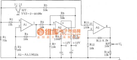 800Hz Oscillator Circuit