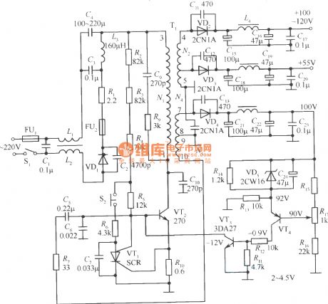 The self-motivation switch regulated power supply (1)