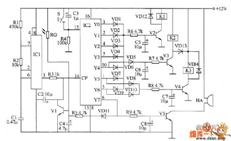 Industrial oil burner controller circuit diagram