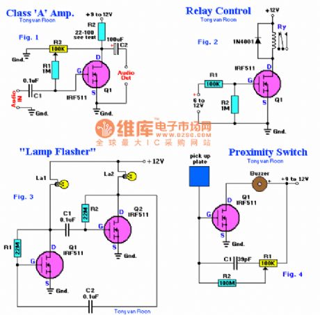 The necessary control unit circuit