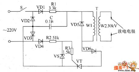 Spark timer circuit diagram