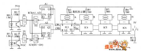 Winder electronic counter circuit diagram 1