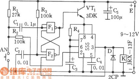 The low-power timing switch circuit