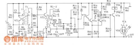 2100Hz Signal Generator Circuit